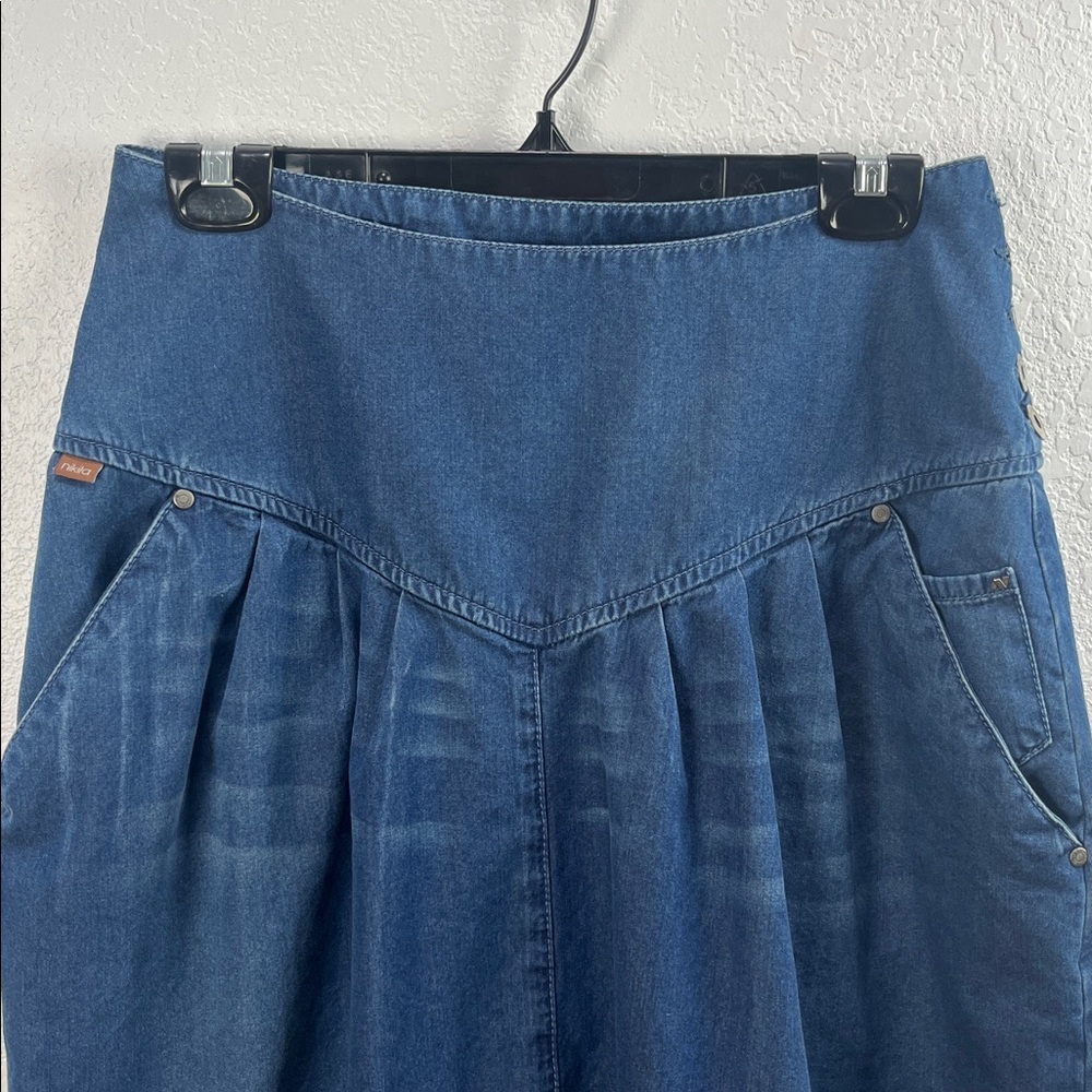 Vintage Y2K RARE Nikita Women's Denim HAREM Balloon Jeans Pants SZ 27/34 Casual - Picture 11 of 13